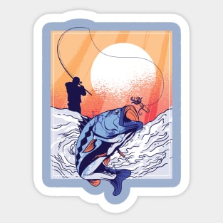 Fisherman Sticker